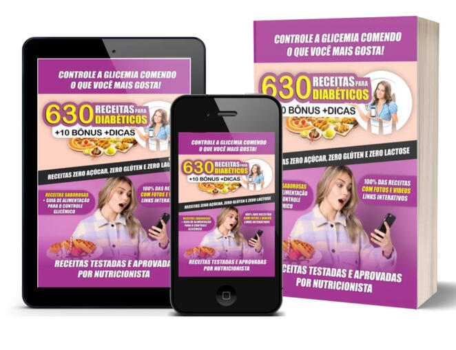 630 Receitas Para Diabéticos na Prática