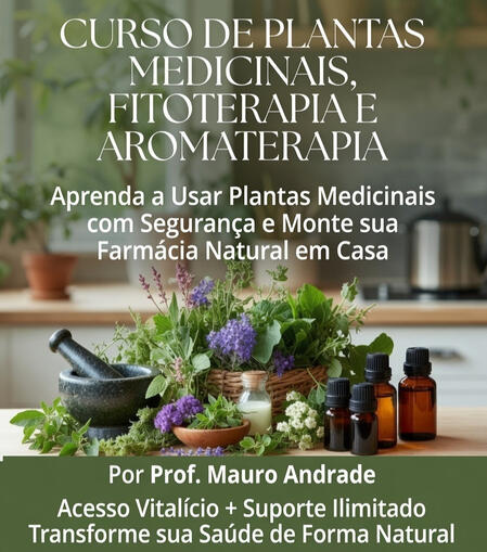 Curso EAD usando as plantas medicinais de forma segura no seu dia-a-dia Curso EAD usando as plantas medicinais de forma segura no seu dia-a-dia
